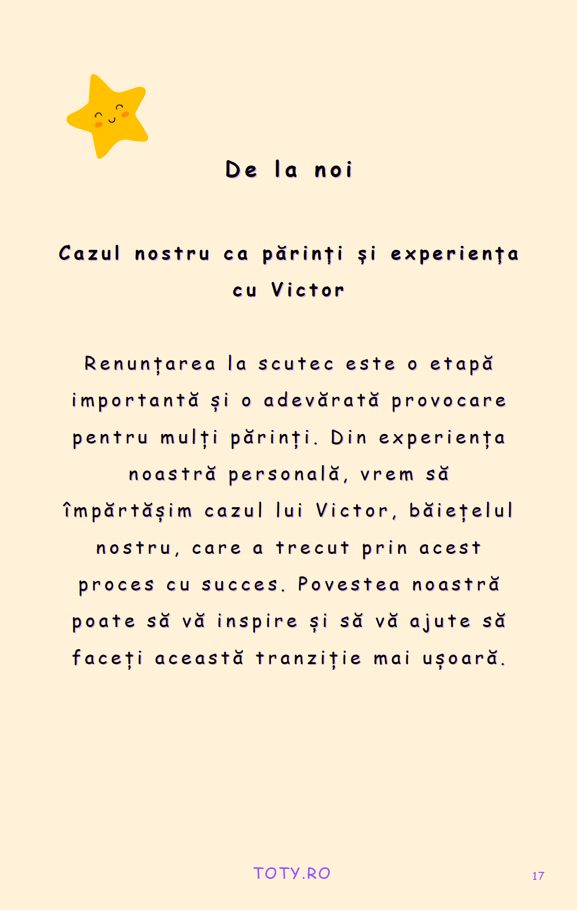 Renunțarea la scutec