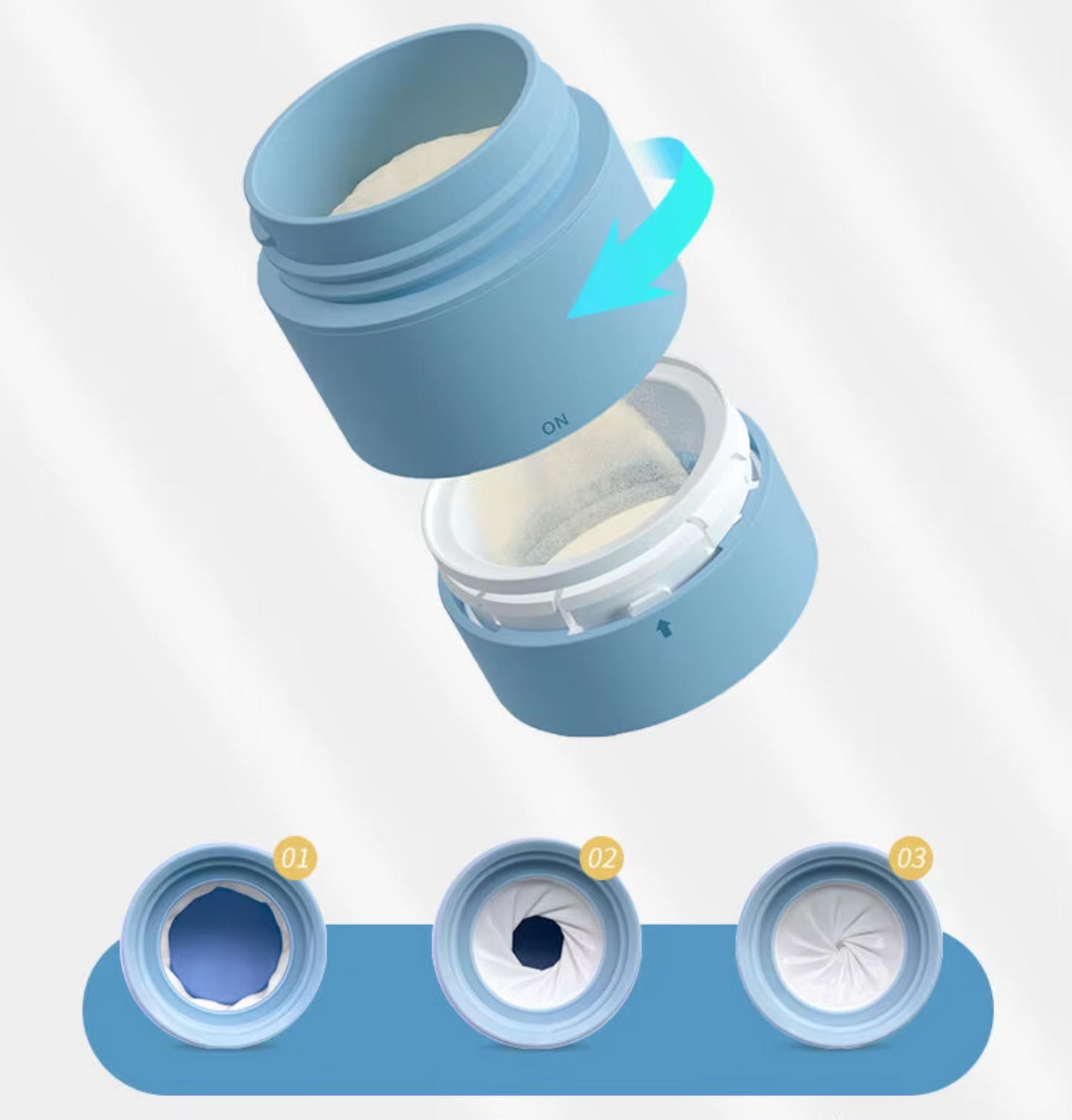 Biberon Amestec Instant - 240 ml