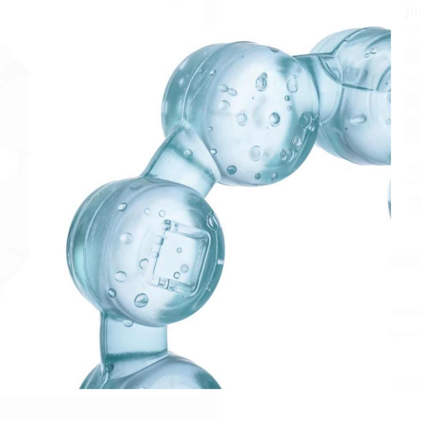 Jucarie de Dentitie Inel Ciel cu Apa 10cm