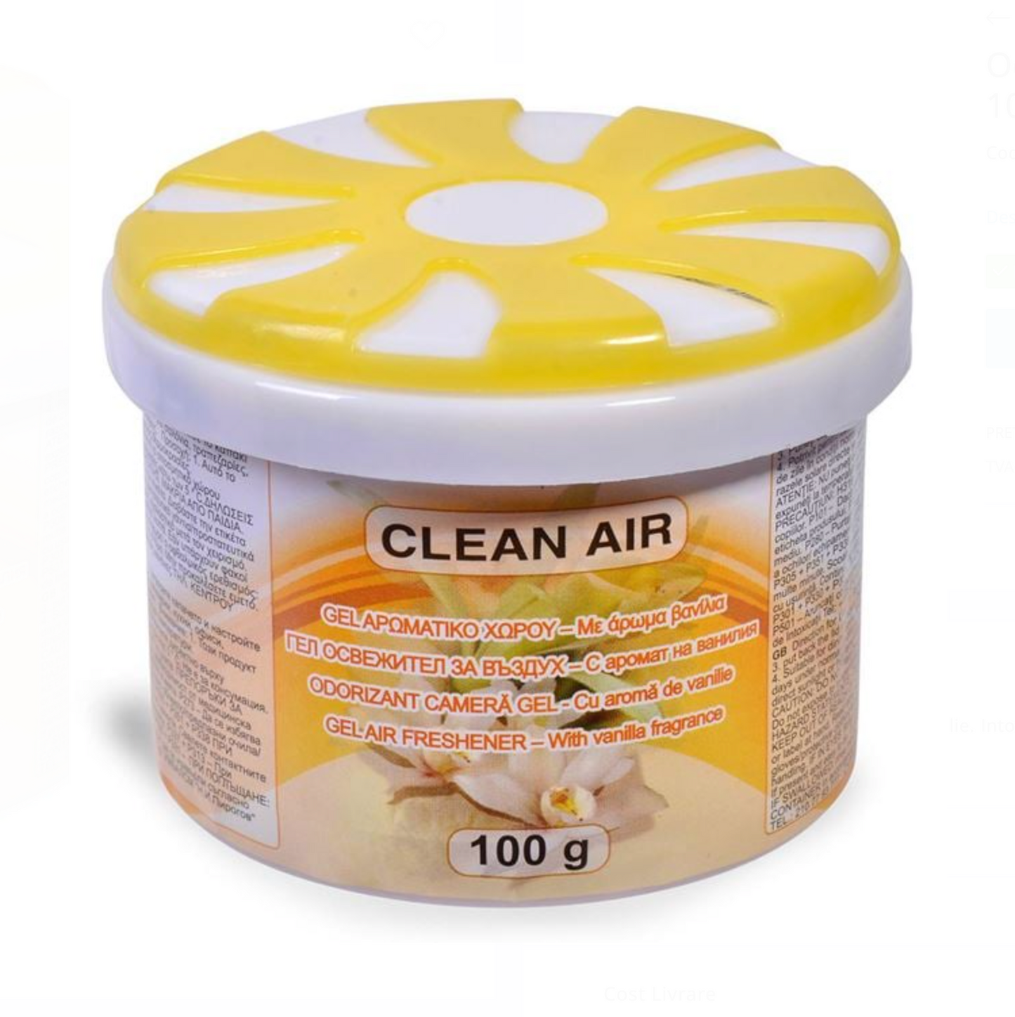 Odorizant de cameră tip gel