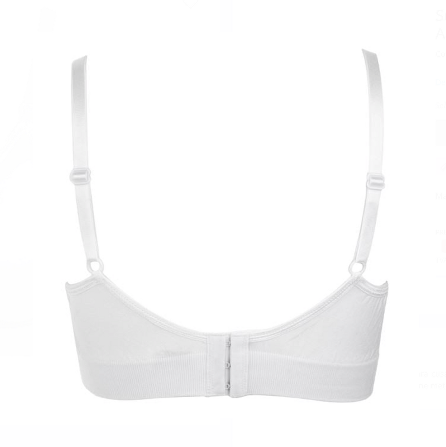 Sutien Seamless de Maternitate & Alăptare – Negru, Alb (M-Medium / L-Large)