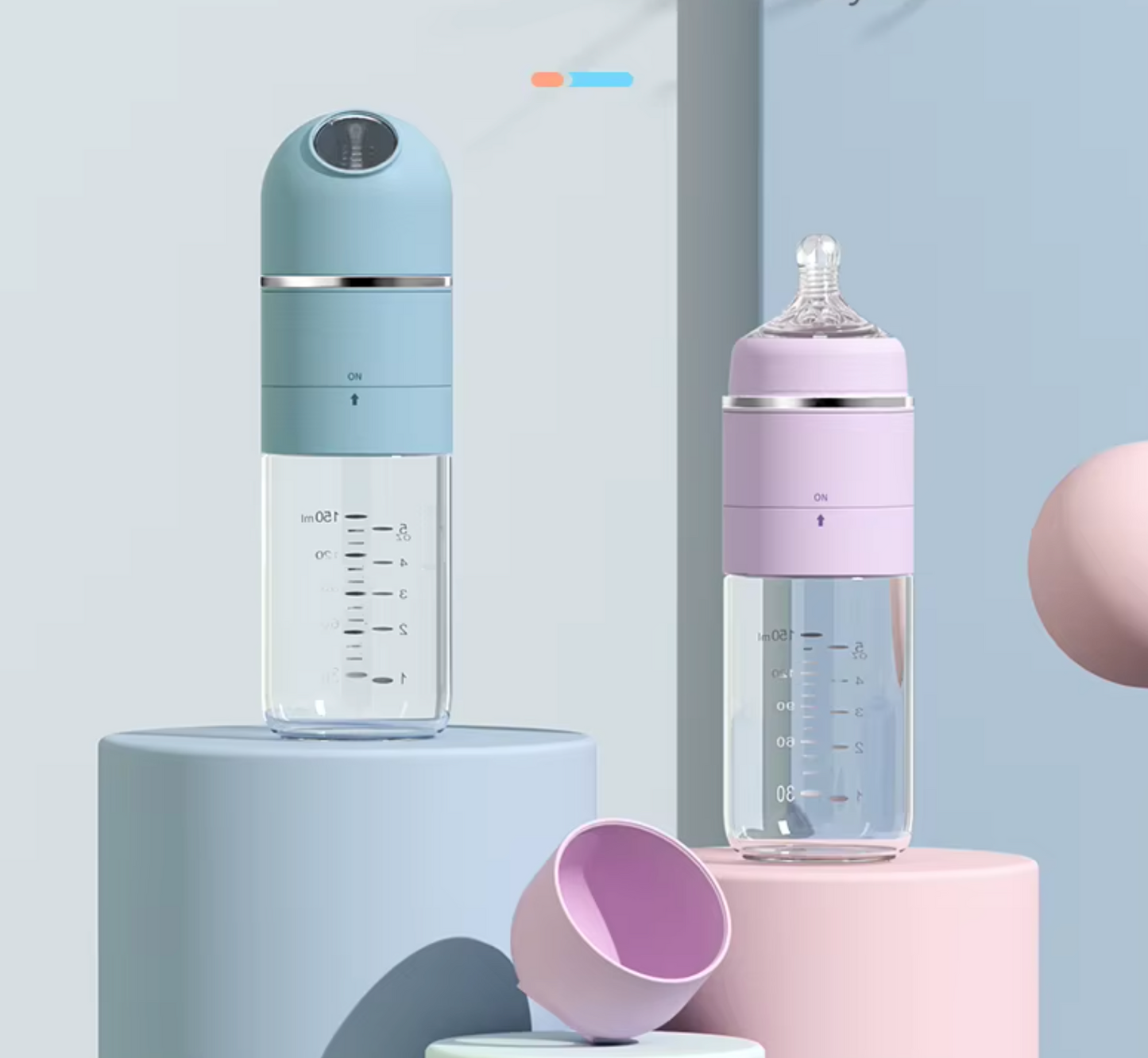 Biberon Amestec Instant - 180 ml