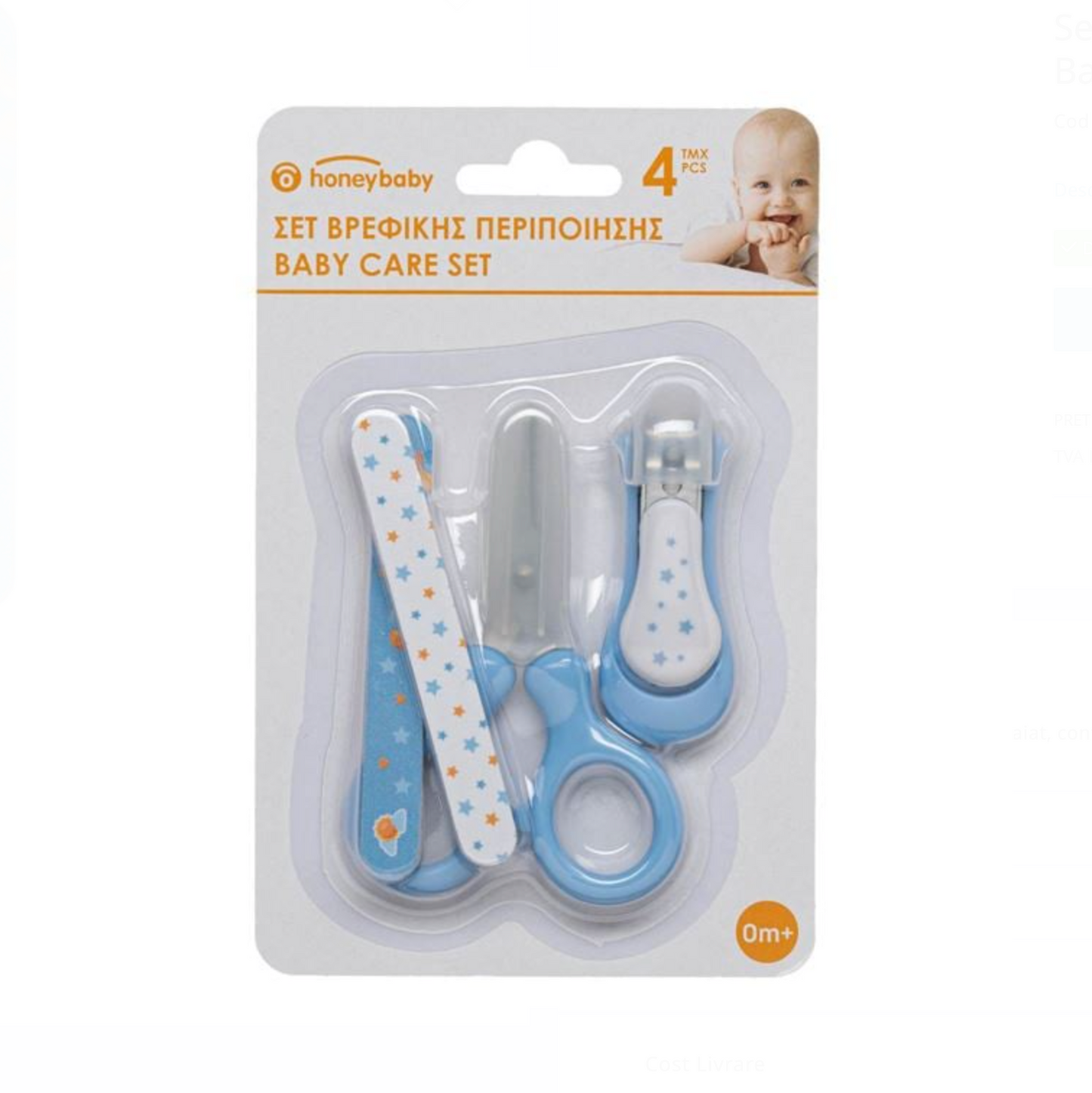 Set Ingrijire Ciel Stele pentru Bebelusi Honey Baby