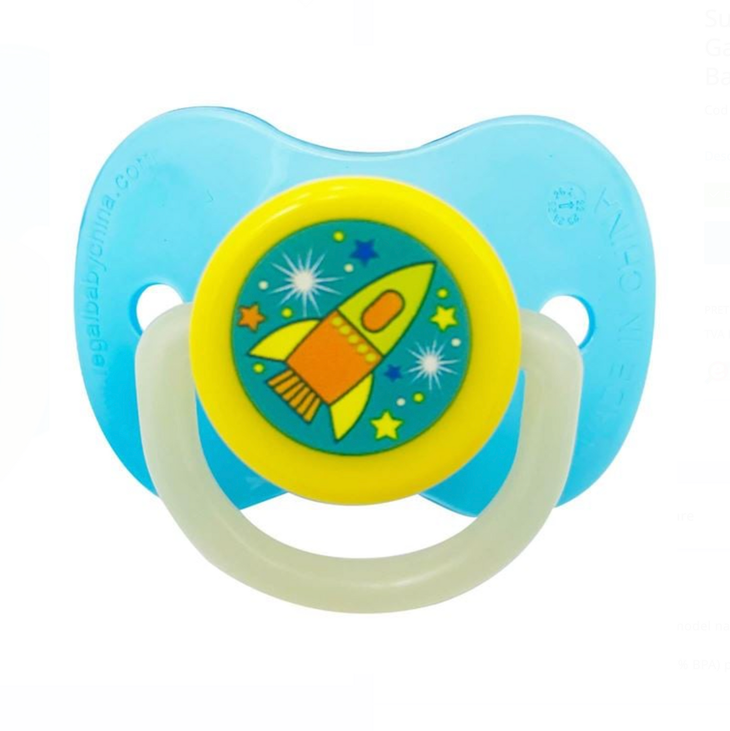 Suzeta din Silicon Nava Spatiala 6-36 Luni