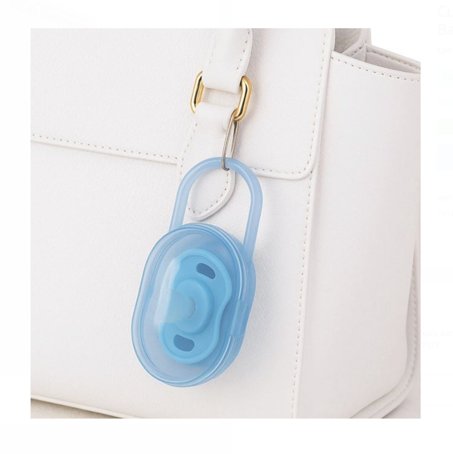 Cutie Transparenta Bleu 8x6x5cm