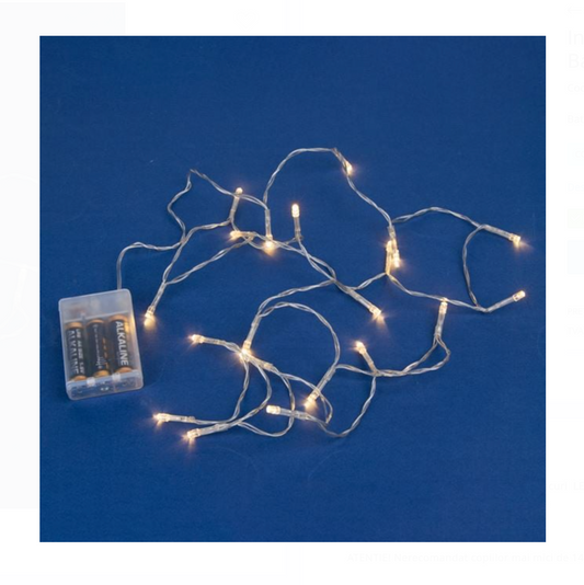 Instalație de lumini cu 20 de becuri LED