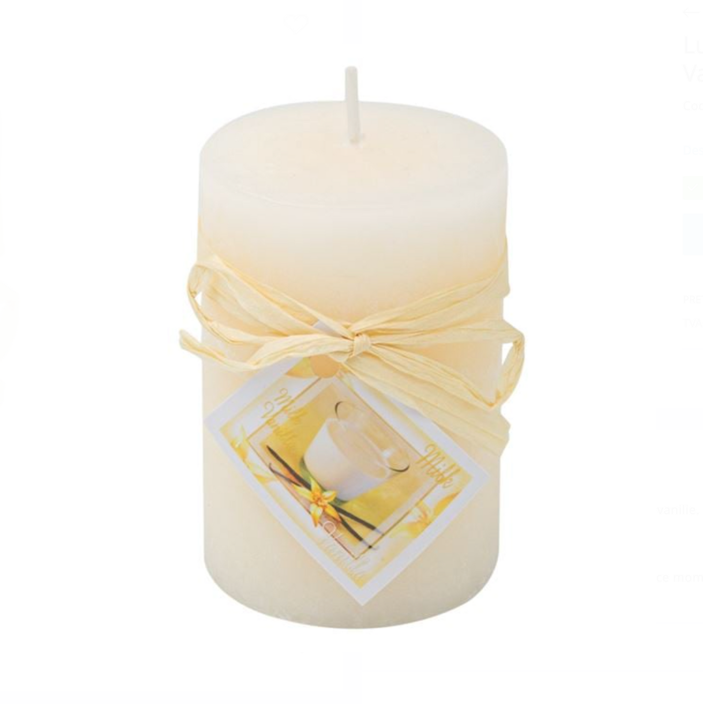 Lumânare parfumată decorativă