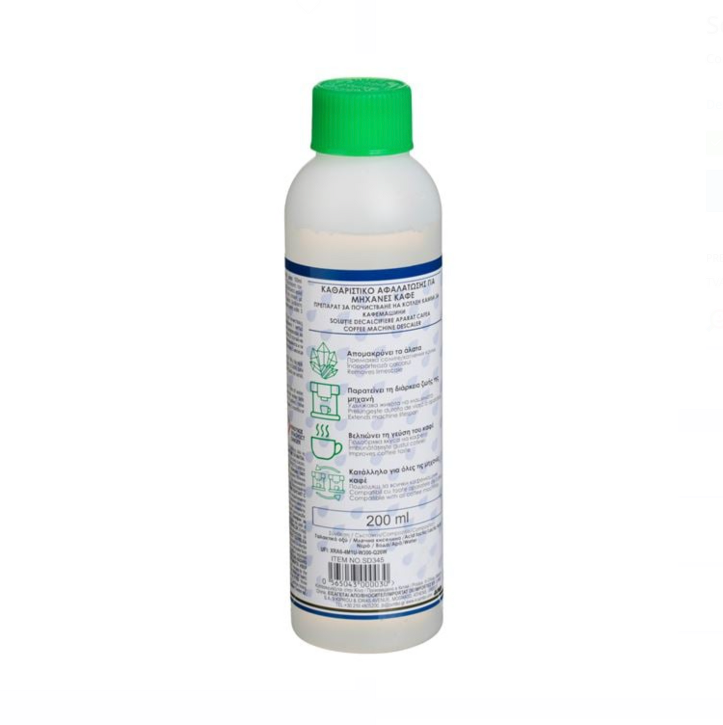 Solutie Decalcifiere Aparate Cafea 200ml