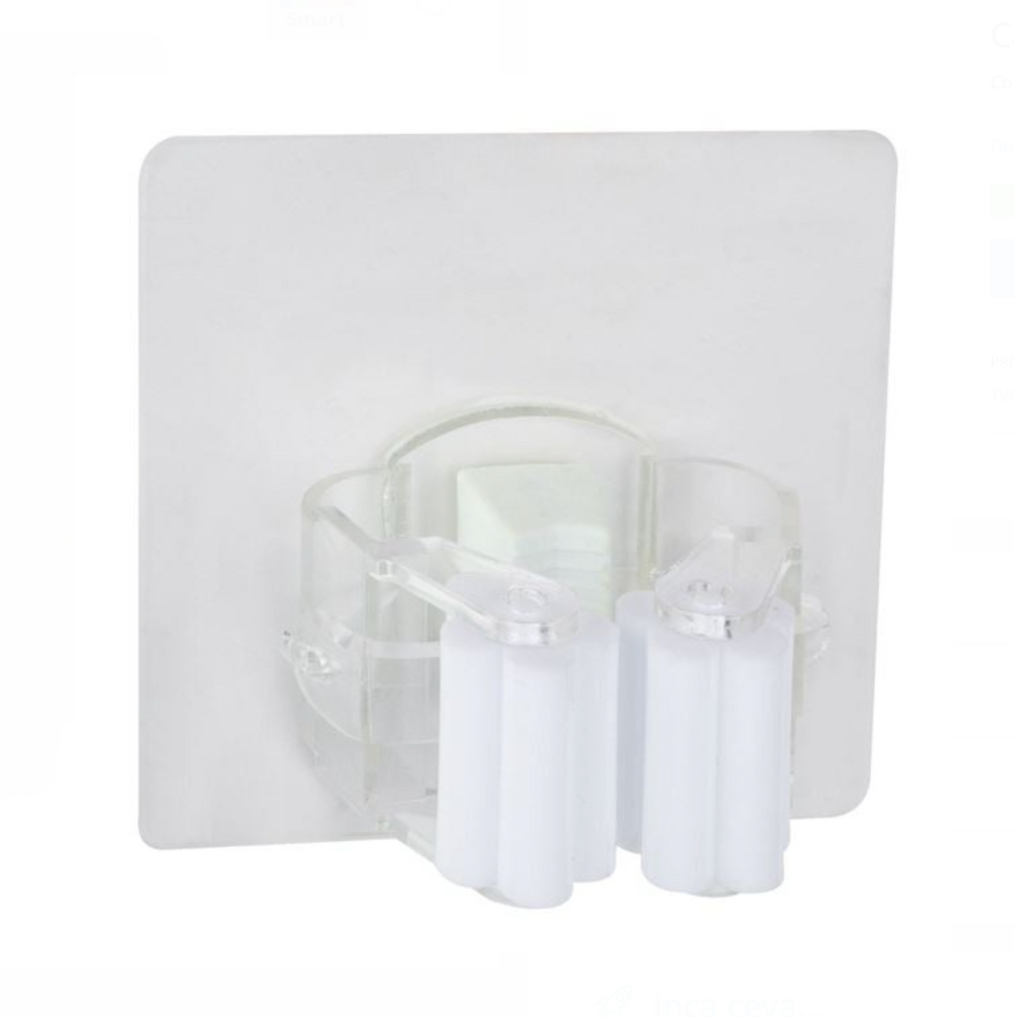 Cârlig Autocolant Transparent pentru Cozi