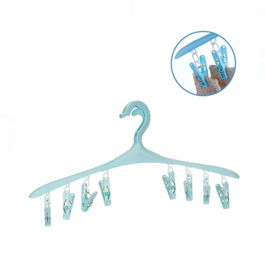 Suport Uscat Rufe Ciel cu 8 Cârlige – 42.5cm