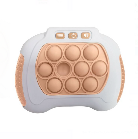 Jucărie Electronică Pop It cu Sunet – Alb-Bej