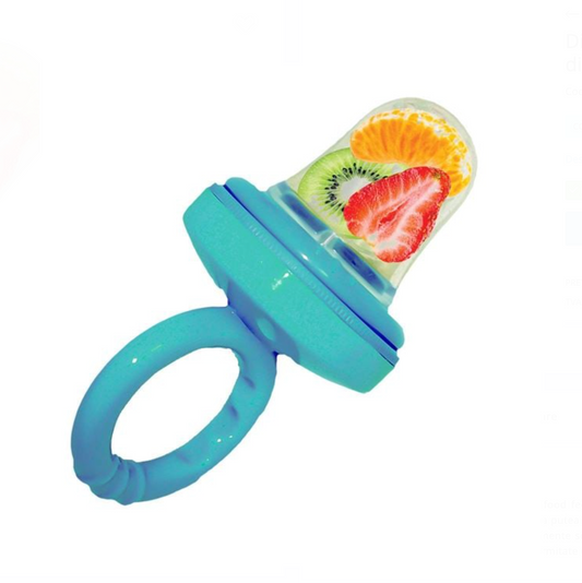 Suzetă de Hranire Bebeluși Food Feeder din Silicon – Turcoaz