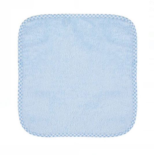 Prosopel din Bumbac Ciel cu Margine Carouri pentru Băieți 30x30cm